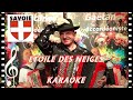 ETOILE DES NEIGES KARAOKE Valse video youtube accordéon musette Savoie Chanson savoyarde montagne