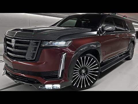 NEW 2024 Cadillac Escalade Long +SOUND! Ultra Luxury SUV by LARTE Interior Exterior Revew