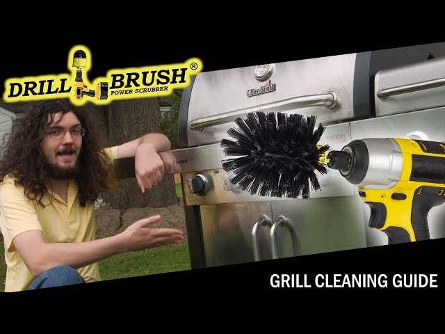  Drill Brush - Grill Brush - Cleaning Brush for Drill