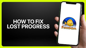 How To Fix Lost Progress In Fishdom 2025! Tutorial