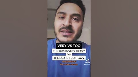 VERY VS TOO || PTE BY NIKHIL || #nikhilpte #shorts  #ptebynikhil #onlinecoaching