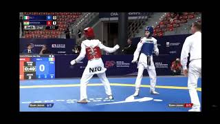 Championnat du Monde Baku 2023 Niger -ITALIE  -58kg mâle