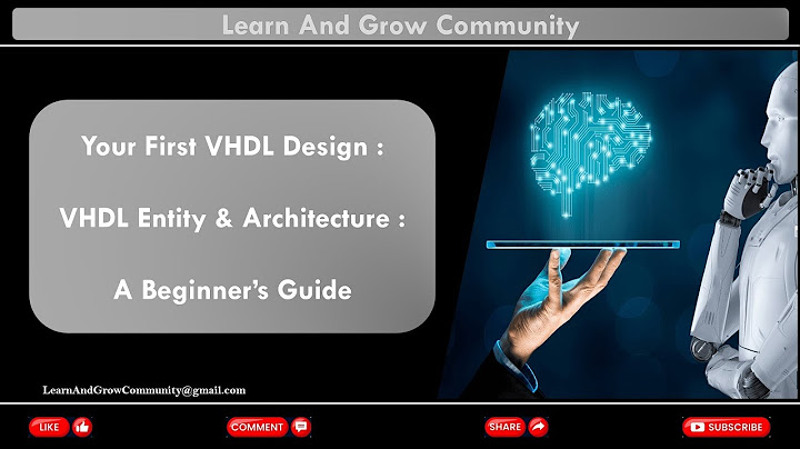 Error 12007 top level design entity test is undefined năm 2024