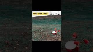 Frisbee Bowling Trick Shot #Shorts #Frisbee #Trickshots #Bowling #Trickshot #Satisfying