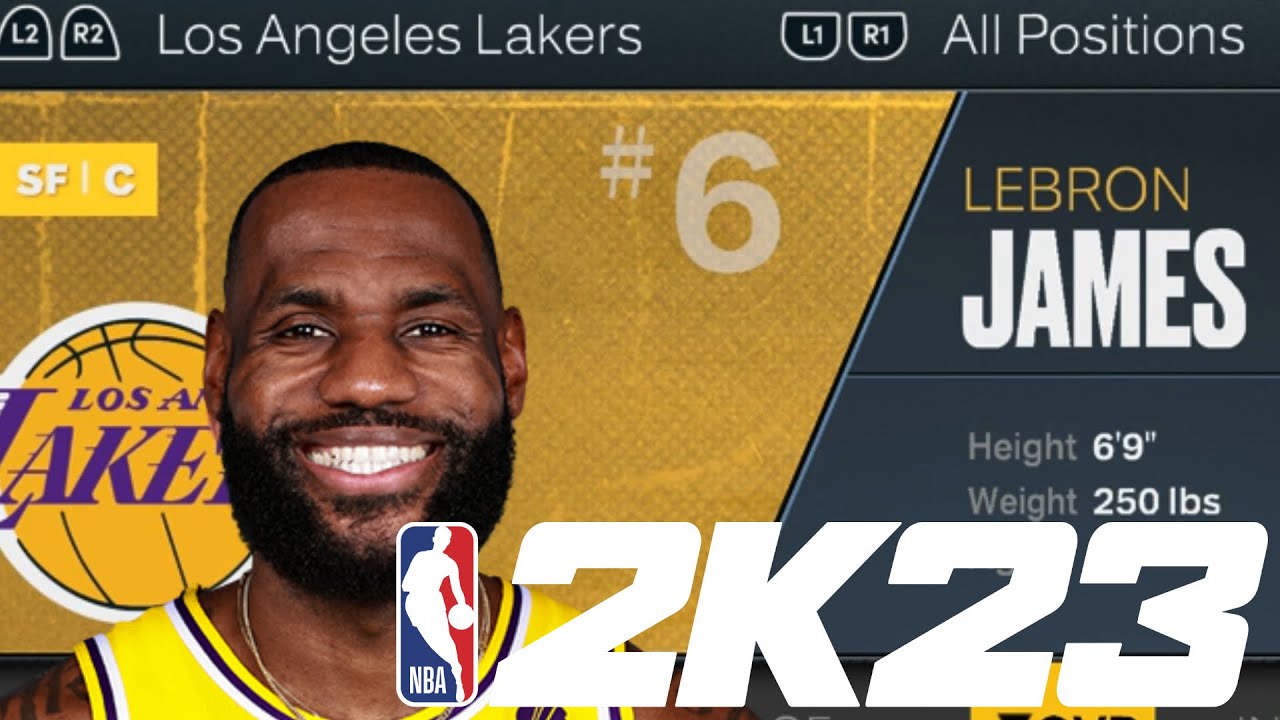 REBUILDING THE LOS ANGELES LAKERS ON NBA 2K23!
