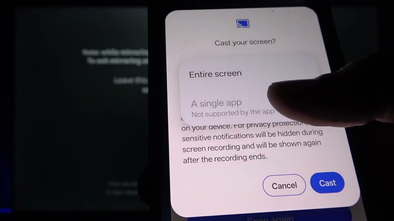 XIAOMI F Pro – Cara Screen Mirror Android ke TV Xiaomi