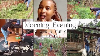 Spend Morning To Evening With Me In Countryside Village Typical Africa Village Life Stay At Home Mom