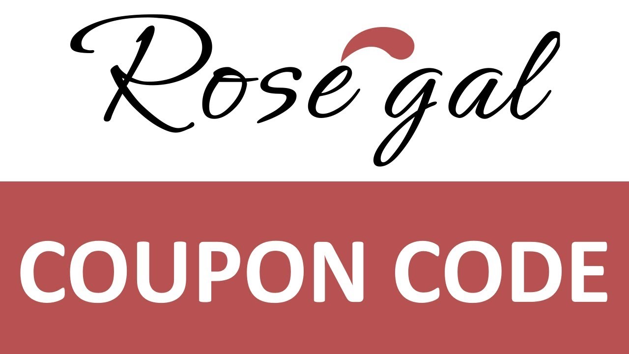 Rosegal Coupon Code