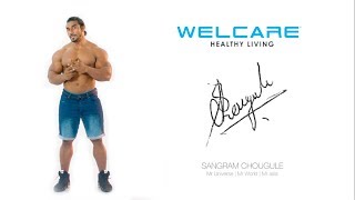 Sangram Chougule With Welcare Fitness