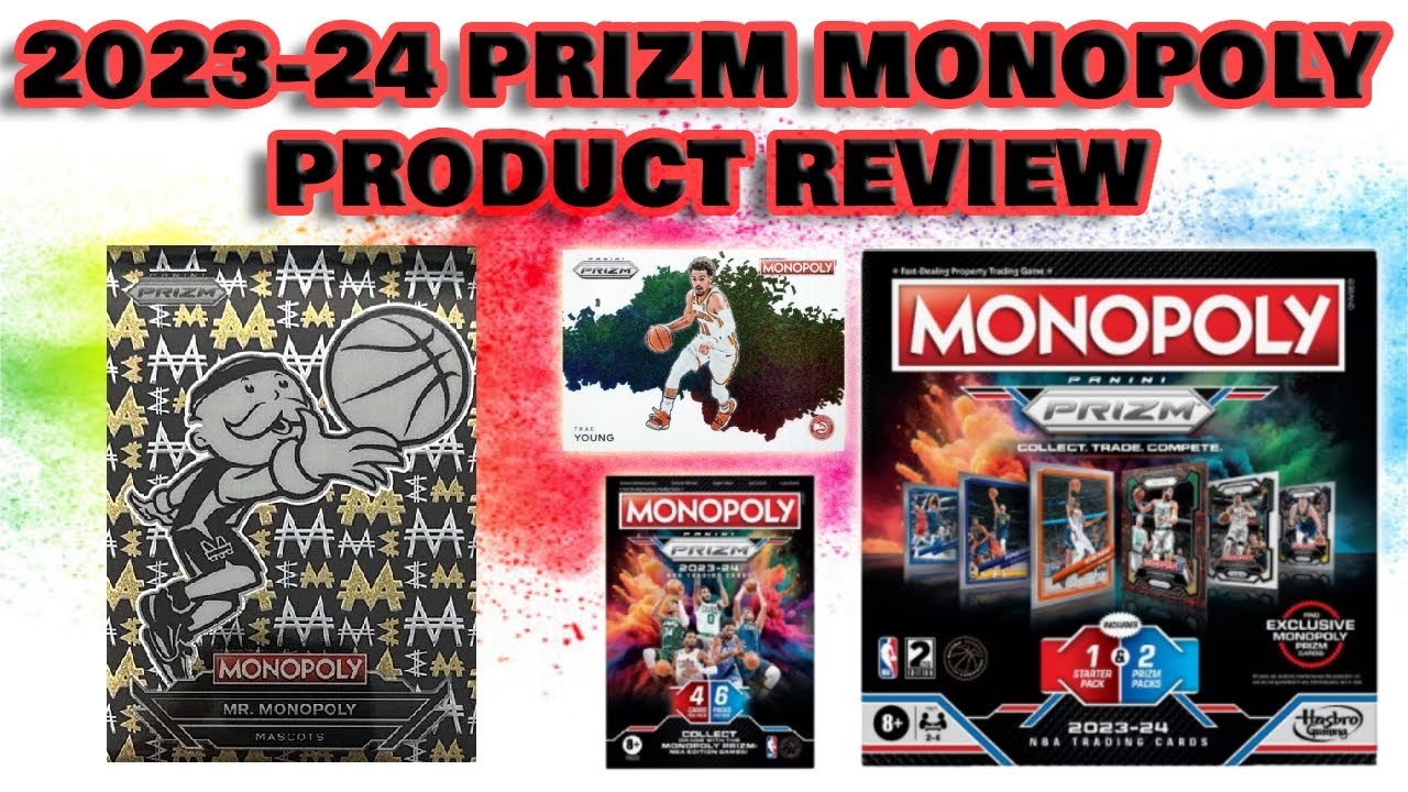 2023 24 monopoly prizm nba booster box Prizm: 2022-23 Trading Cards Box, Panini Trading Cards, Collect or Use with Monopoly Prizm: NBA Edition Board Game, Ages 8+ (English), Board Games or electronic media 2023-24 Monopoly Prizm NBA Booster