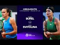 Clara Burel vs. Elina Svitolina | 2024 Strasbourg Round of 16 | WTA Match Highlights