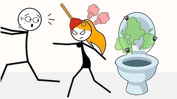 Throw Things (WEEGOON) - All Levels 41-80 | Funny Stickman Puzzle Game