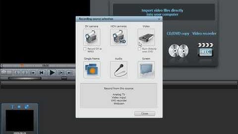 Tutorial: MAGIX Movie Edit Pro 16 - Movie Editor Software (Part: 2 - Recording) (Eng)