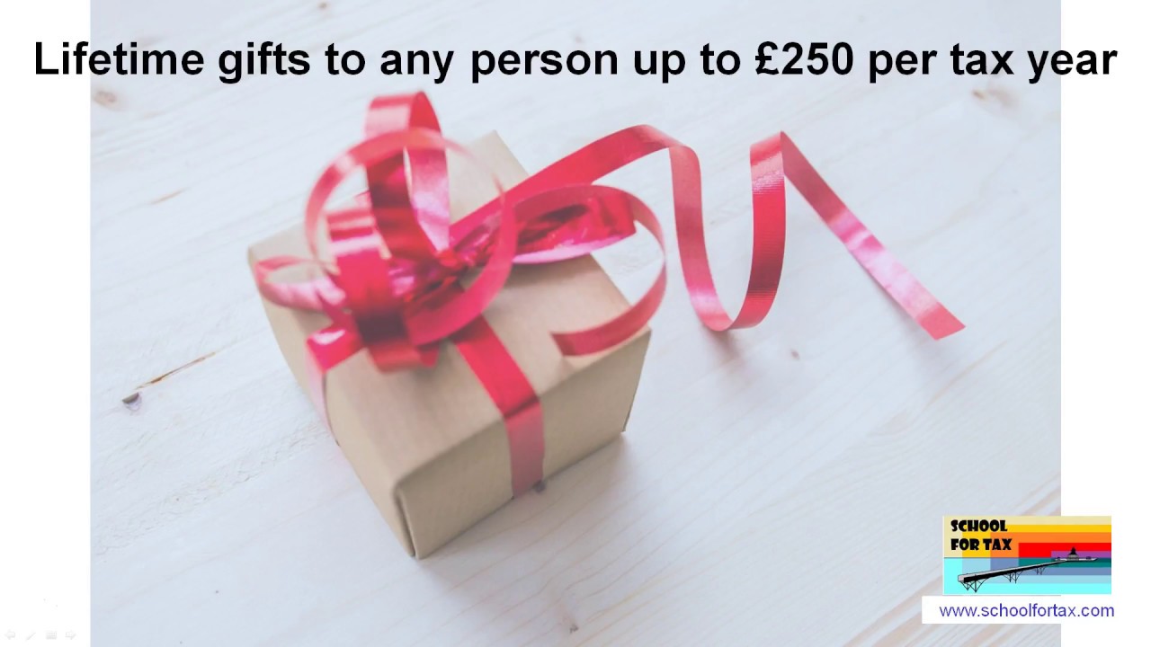 UK Inheritance tax - lifetime exemption