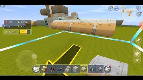 Mini world Tutorial - How to make an airplane without hinge block (version 1)