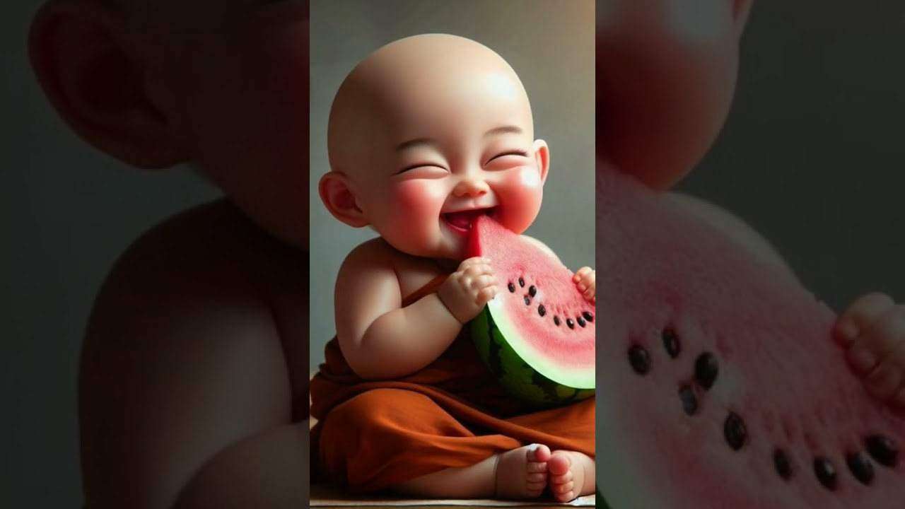 Japanese Monk so cute baby 