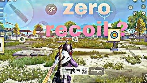 how to get zero recoil in knives out game mobile |knives out mobile| 荒野行動 TIPS & tricks