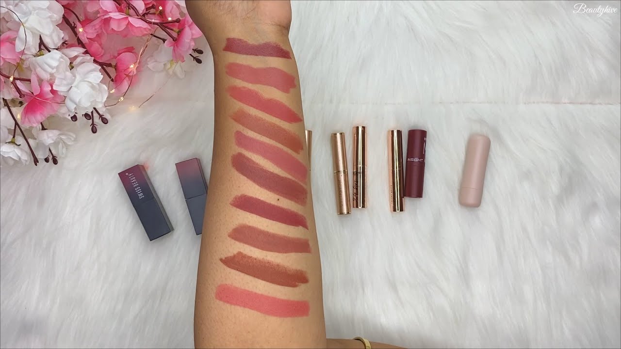 Daily Wear _ 24 hours Matte , Non Transfer & Creamy Matte Lipsticks beautyhive YouTube