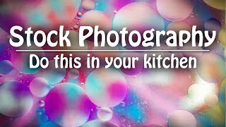 Stock Photos. Backgrounds and Abstracts. Fun and easy to do from the comfort of your own kitchen.