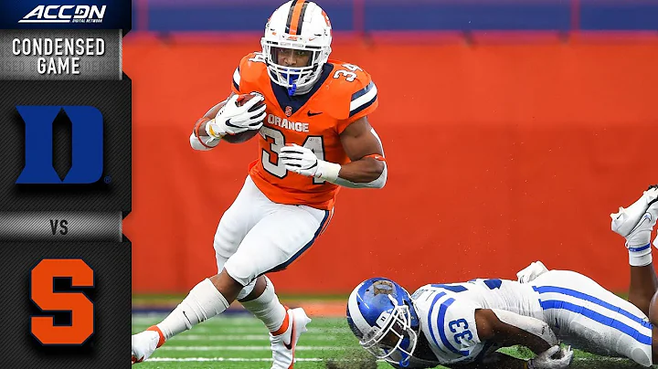 Duke vs. Syracuse Condensed Game | 2020 ACC Football