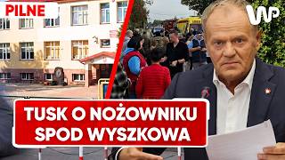 "Smutne i tragiczne". Tusk zabrał głos po atakach w szkołach