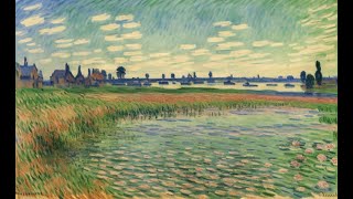 [GPT3 & Stable Diffusion 2.1 Animation]  Monet   Claude Monet S Breathtakingly Soft Hued Landscape screenshot 1