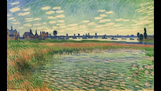 [GPT3 & Stable Diffusion 2.1 Animation]  Monet   Claude Monet S Breathtakingly Soft Hued Landscape screenshot 5