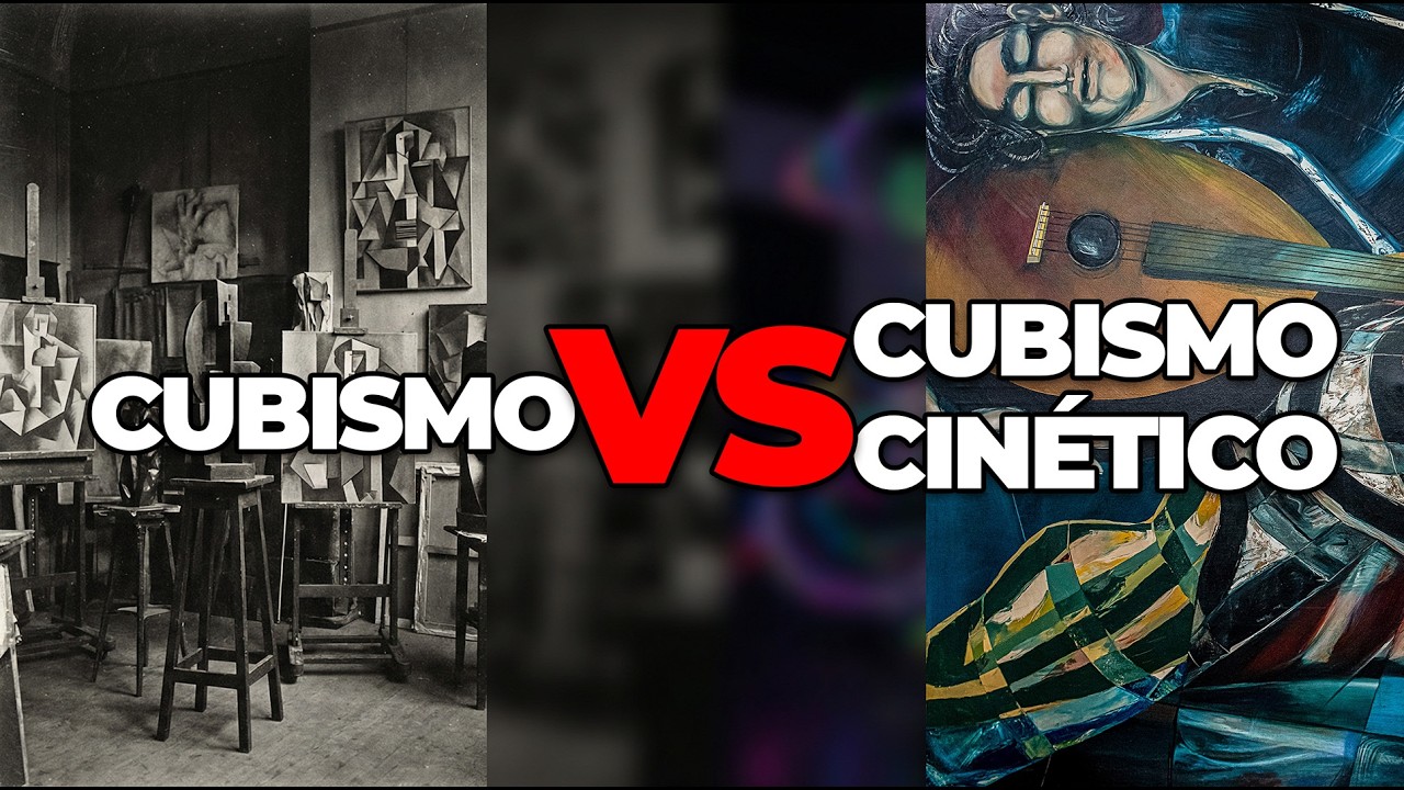 ¿Qué es el CUBISMO CINÉTICO? La obra desconocida de César Santafé