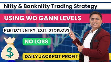 Best Intraday Trading Strategy For Nifty , BankNifty & Bitcoin | WD Gann Indicator | Trade4Wealth