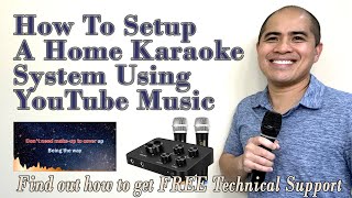 How To Setup A Home Karaoke System Using YouTube Karaoke Music