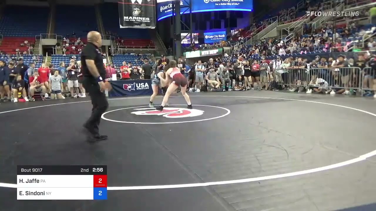 122 Lbs Semifinal - Haylie Jaffe, Pennsylvania Vs Emily Sindoni, New York 1e7a