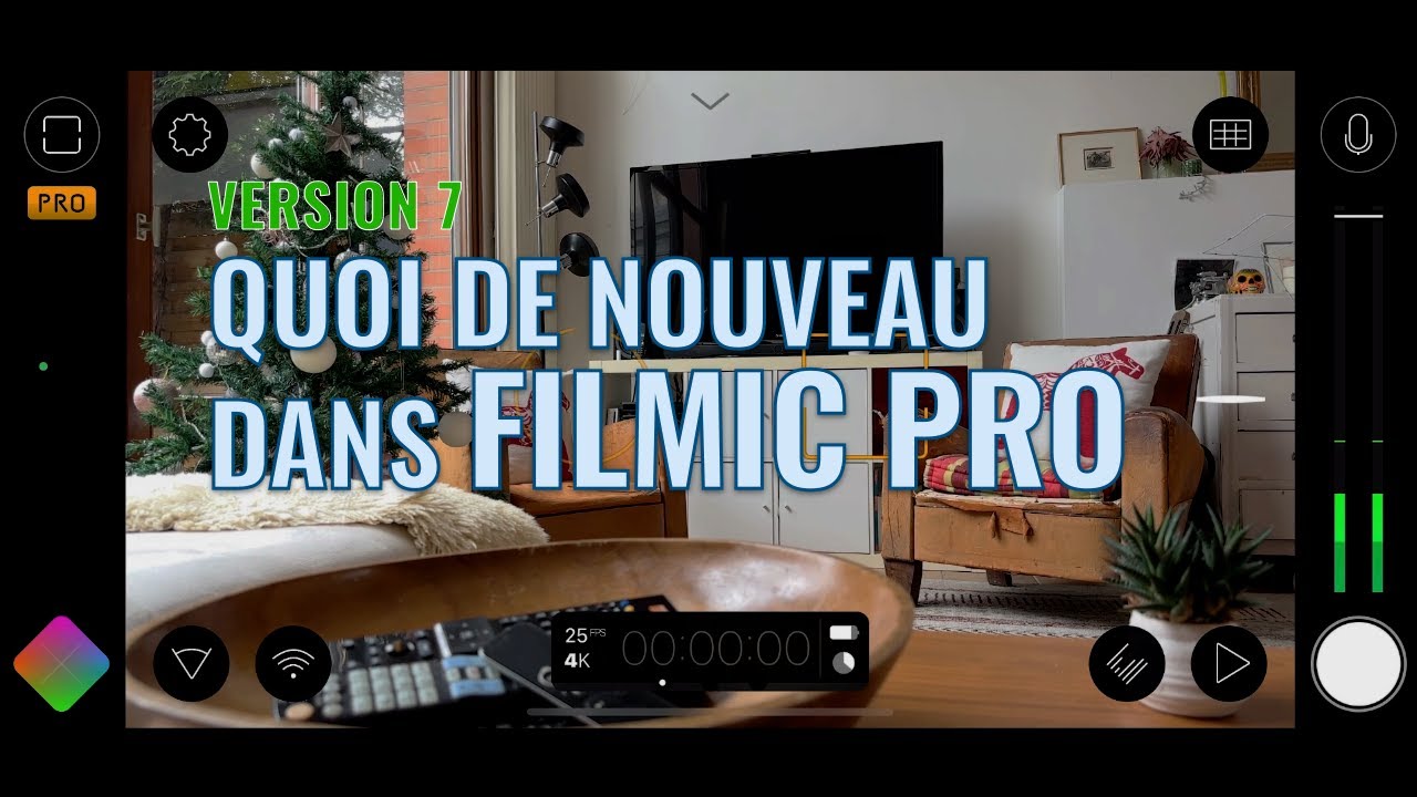 Filmic Fons Quoi de nouveau dans Filmic Pro v7 - YouTube