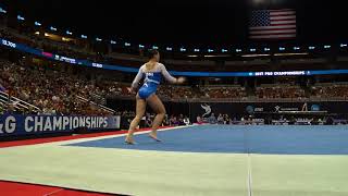 Olivia Hollingsworth - Floor Exercise - 2017 P&G Championships - Junior Women - Day 2