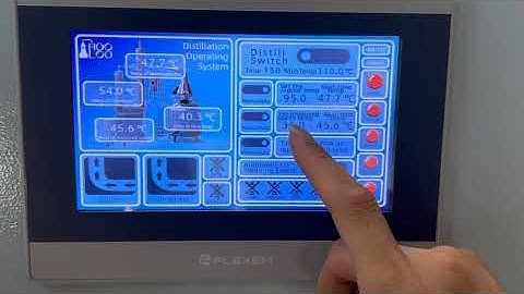 PLC intelligent distillation control system