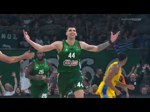 Παναθηναϊκός-Μακάμπι: 87-91 (MD 1 Playoffs, 23/04/2024)