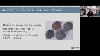 Application of SRC Digestion to Mining and Geochemistry