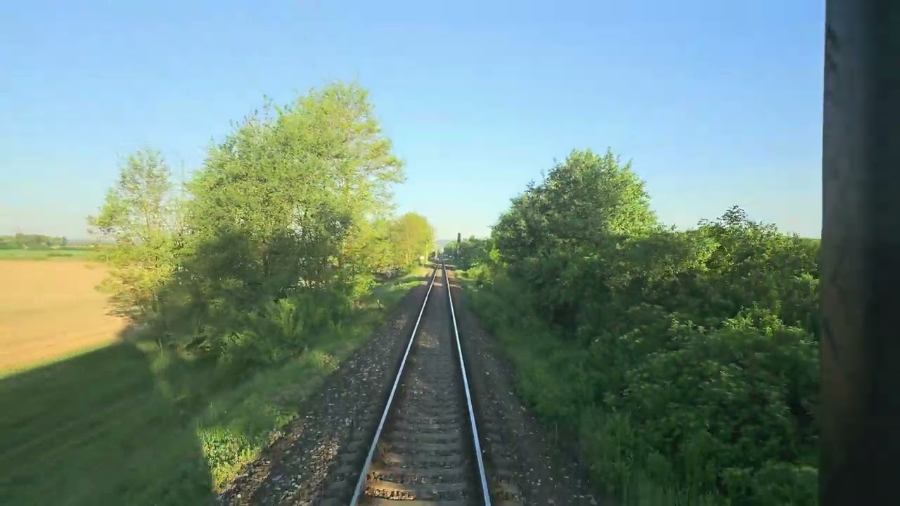 Trať Lučenec - Fiľakovo zastávka (stav pred rekonštrukciou)-10.5.2025