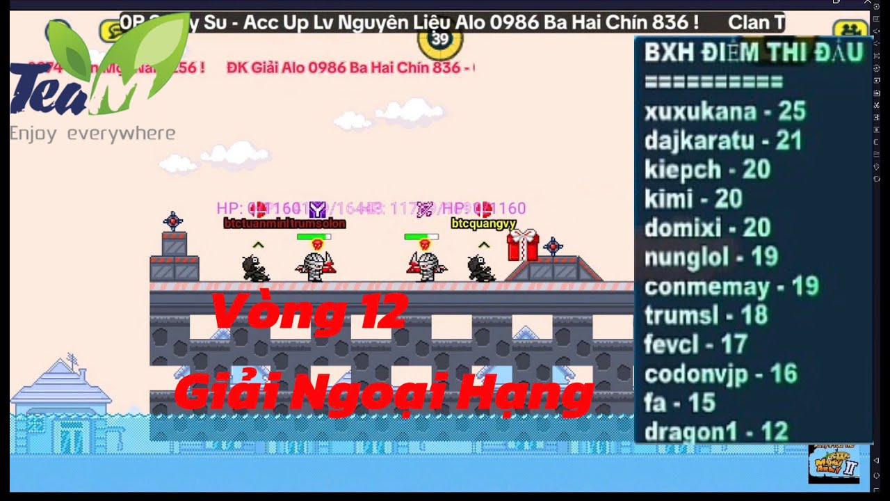 Vòng 12 Giải Ngoại Hạng Army2 Mùa 2