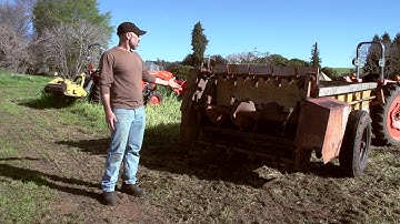 Spring Cover Crop Incorporation, Compost Application, and Spading with Darryl Wong