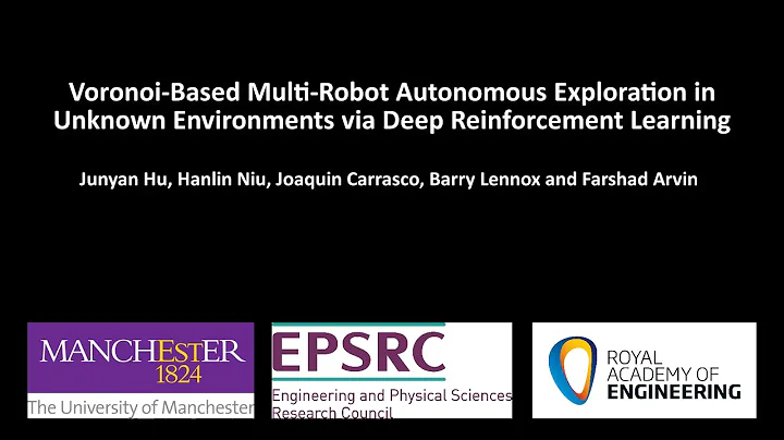 Voronoi-Based Multi-Robot Autonomous  Exploration in Unknown Environments via Deep RL