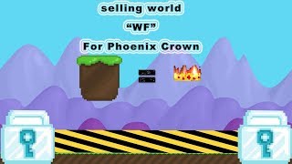 Growtopia - Selling World Wf For Phoenix Crown