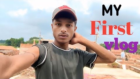 My first vlog || my first vlog video on YouTube ||
