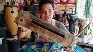 how to make traditional bamboo instruments called kulatong🎶😁. background music not mine 😁