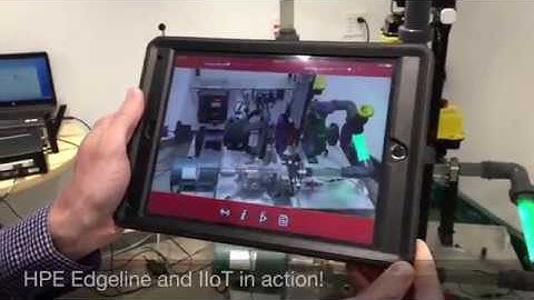 HPE Edgeline and IIoT in action using EL1000