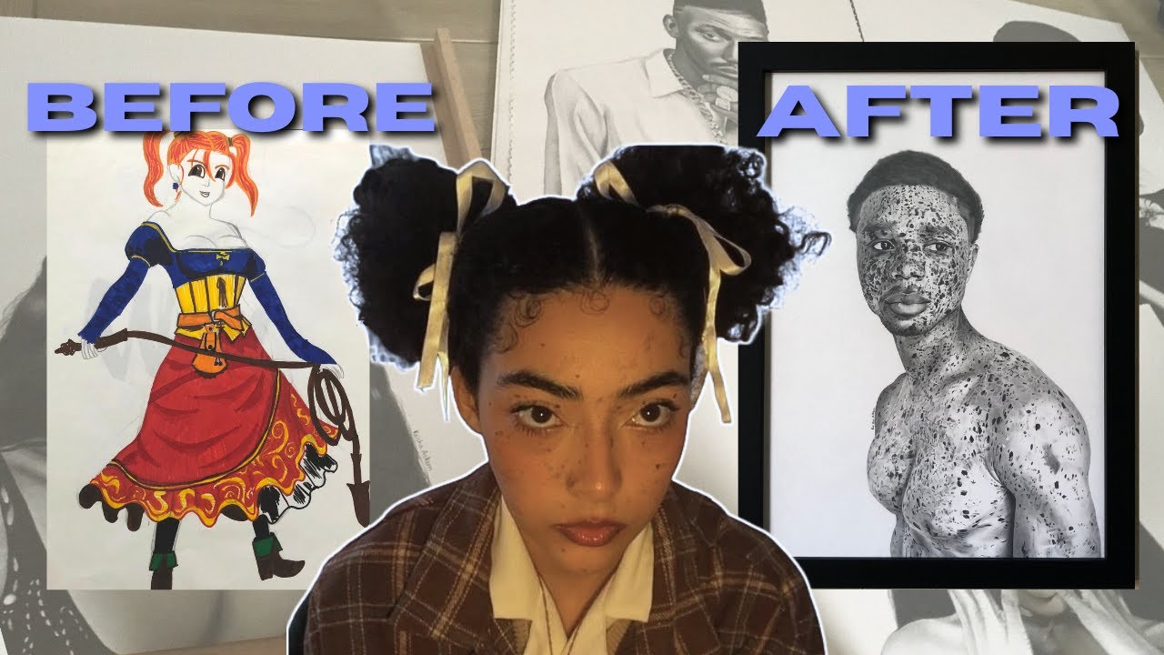 Sketchbook Tour of My Art Journey (2017 - Present) - YouTube