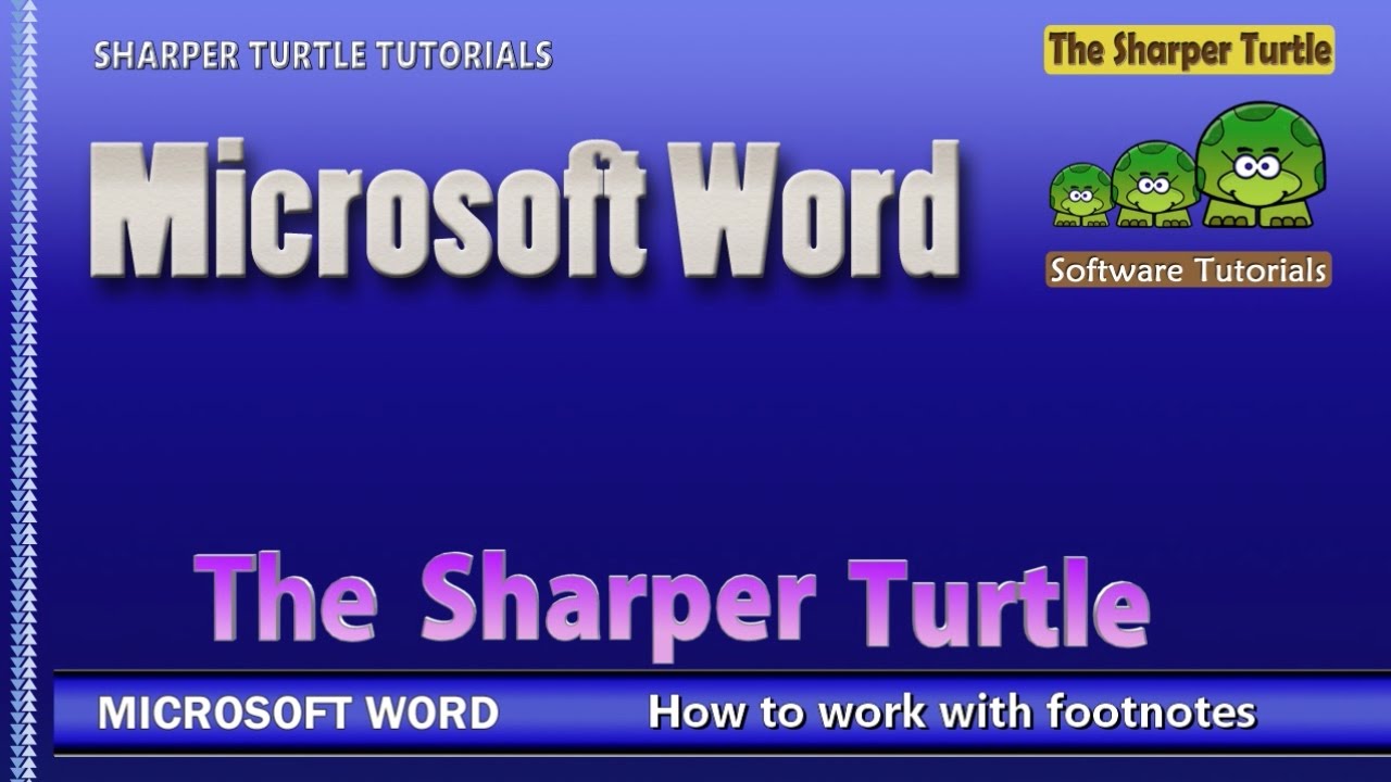microsoft store Microsoft Word - How to work with footnotes