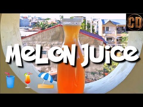 How to make Special Melon Juice with Milk. 