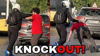 BIKER FIGHTS BACK AGAINST CRAZY DRIVER | CRAZY AND UNBELIEVABLE MOTORCYCLE MOMENTS #180