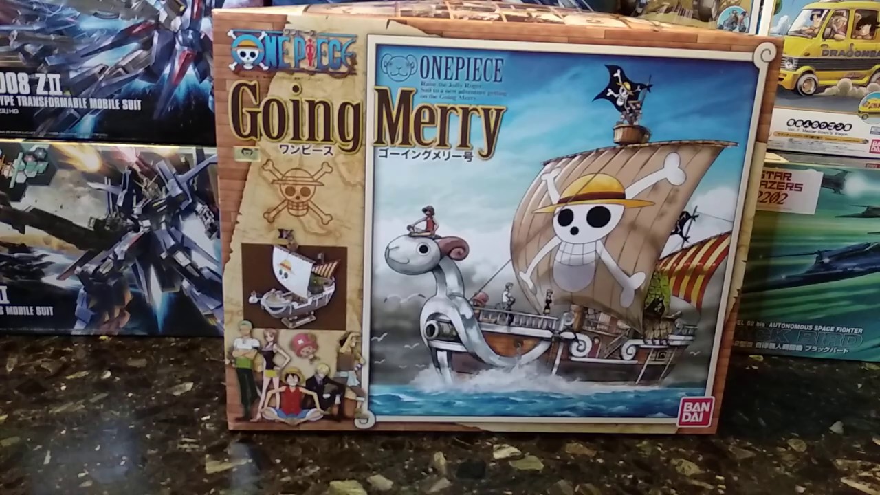 Going Merry – One Piece Scale Model Kit [Unboxing & Pre-Assembly Review] 