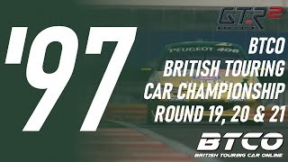 BTCO British Touring Car Championship 1997 Round 19, 20 & 21